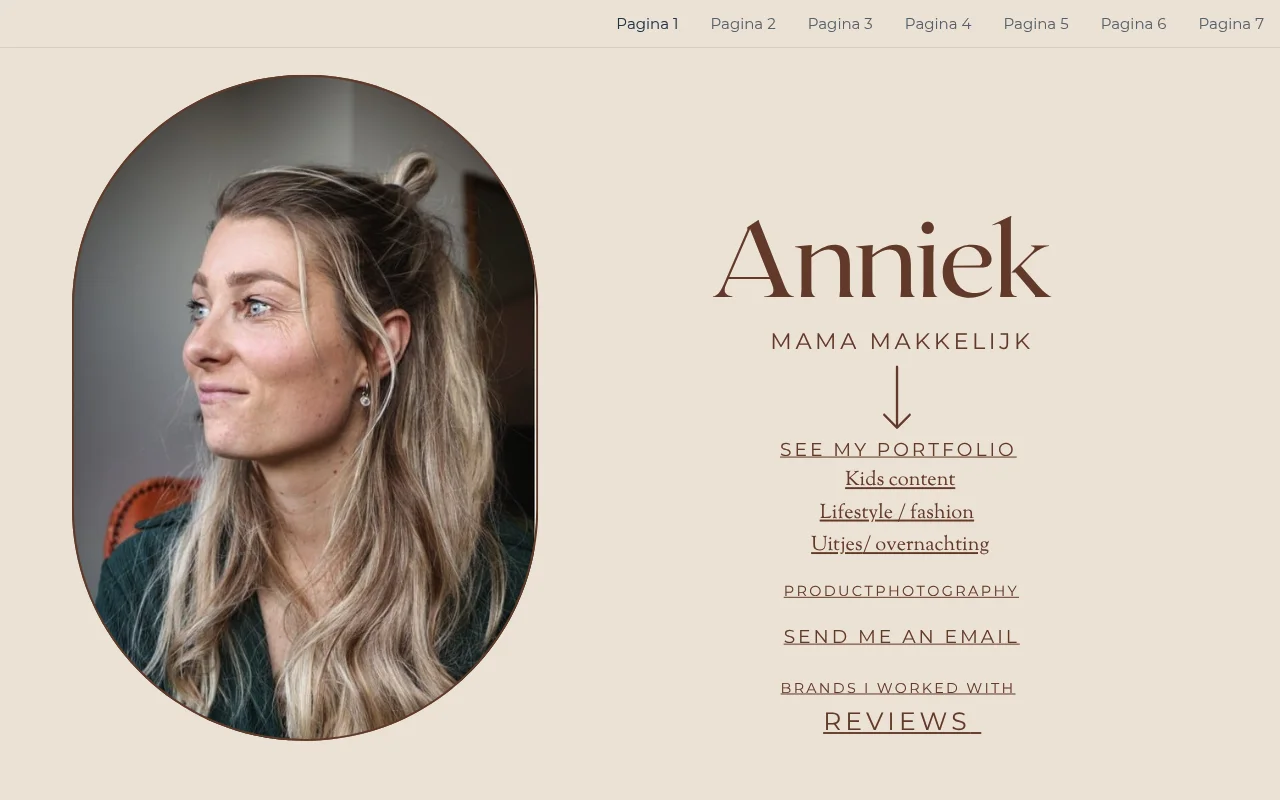 UGC Portfolio Anniek