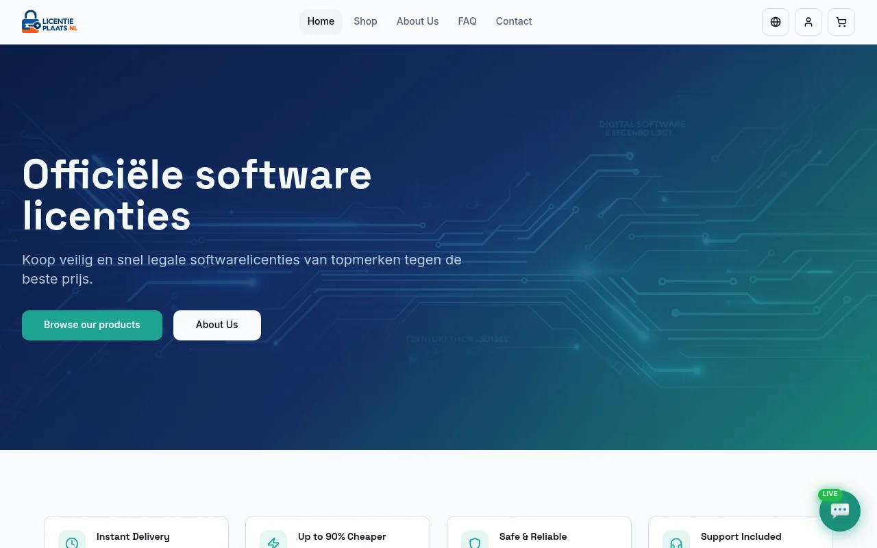 Licentieplaats B.V. – Officiële Softwarelicenties Goedkoop