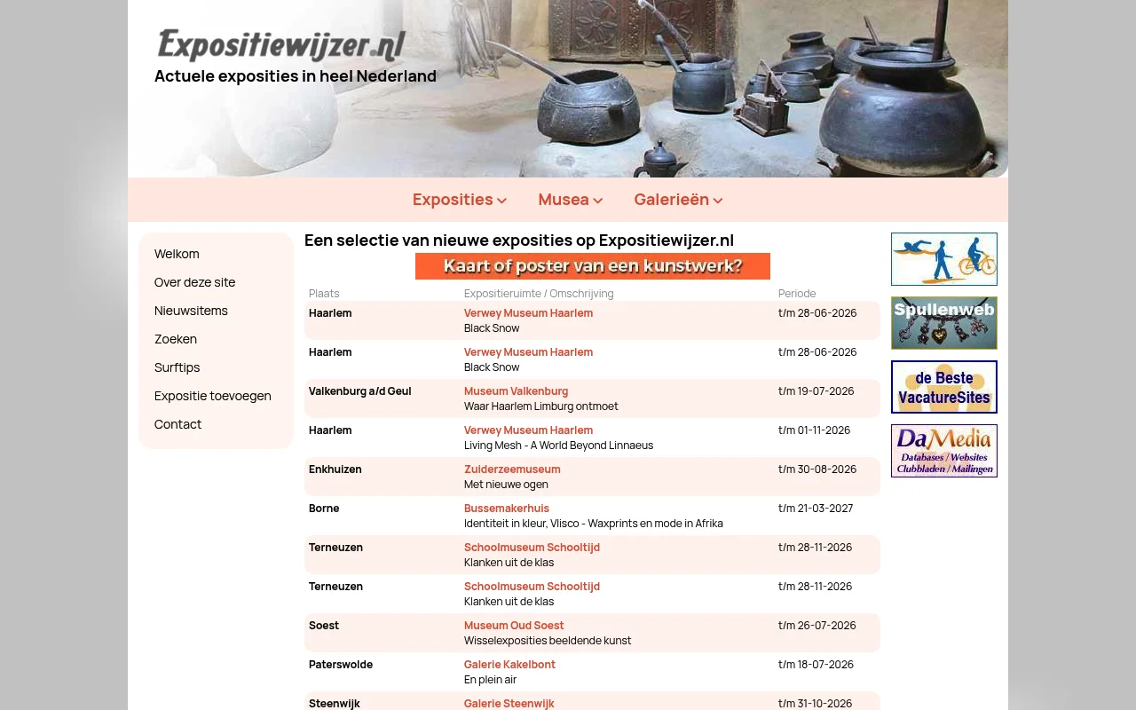 Expositiewijzer.nl